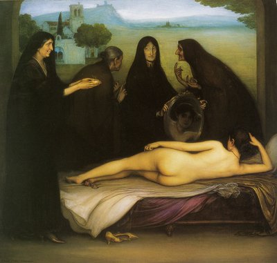 The Sin by Julio Romero de Torres